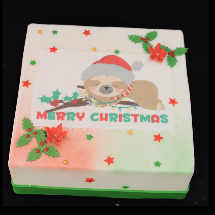 Kersttaarten met afbeelding, foto of logoMerry Christmas (2)