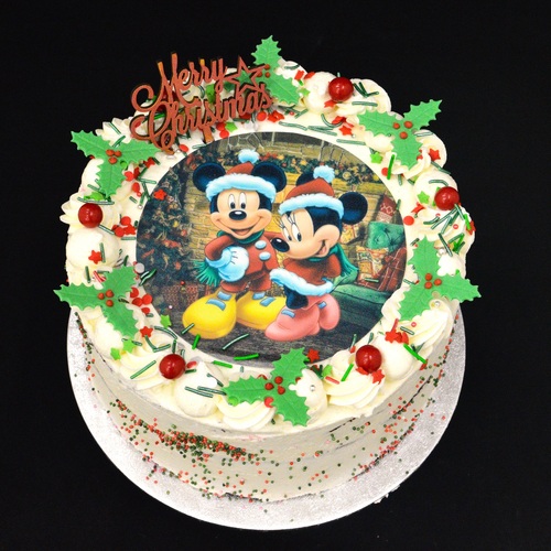 CAKE - Christmas Mickey & Minnie